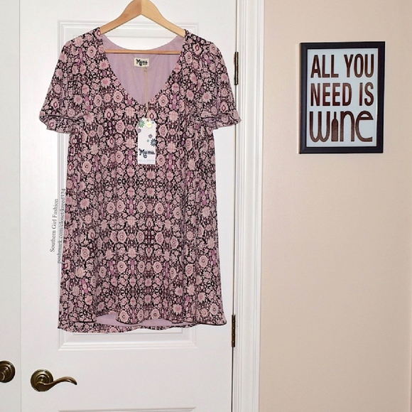Show Me Your MuMu Dresses & Skirts - SHOW ME YOUR MUMU Draped Dress Intricate Mini Gown